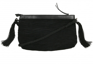 sac minima daim drap� noir